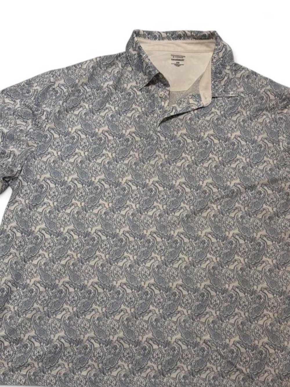 Roundtree & Yorke travelSMART Paisley Polo – Big & Tall 3XB